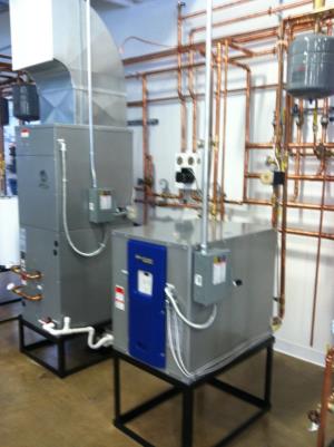 Geothermal units at a National Training Center installed by Kool-Temp